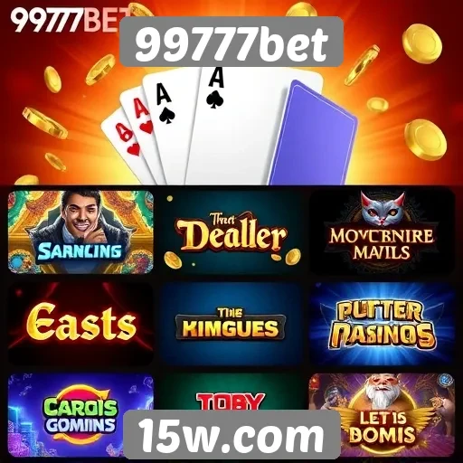 Jogos populares disponíveis na plataforma 99777bet