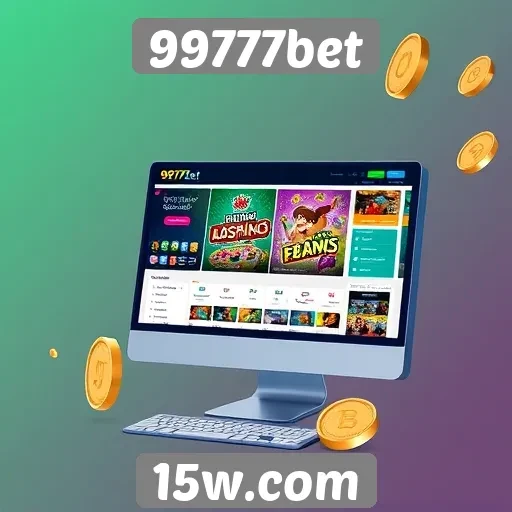 Evolução da interface do usuário do 99777bet